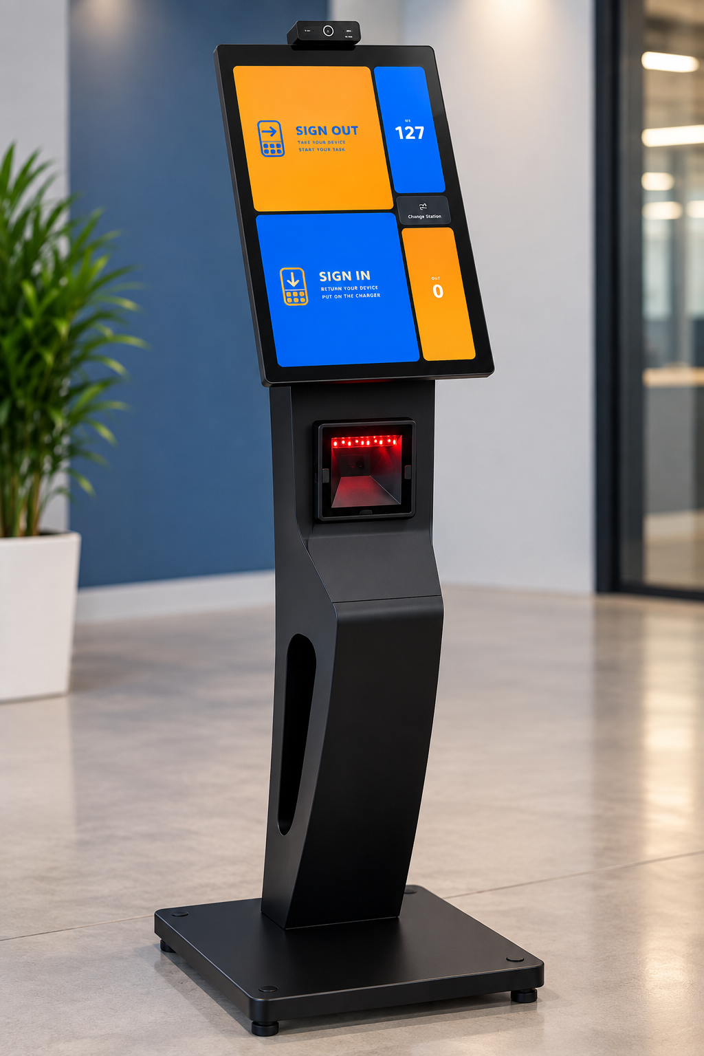 NAKTRAK Floor Stand Kiosk